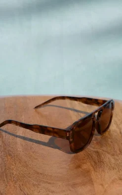A.KJÆRBEDE Tortoiseshell Aviator Sunglasses