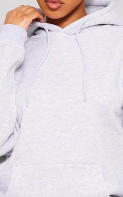 Ash Grey Oversized Fit Sweat Hoodie