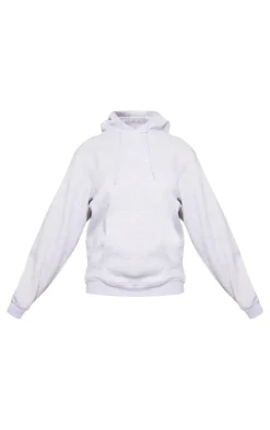 Ash Grey Oversized Fit Sweat Hoodie