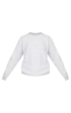 Ash Grey Oversized Fit Sweatshirt