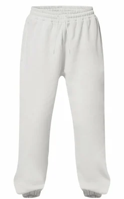 Ash Grey Premium Cuffed Sweat Sweatpants