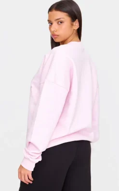 Baby Pink Design Studio Embroidered Sweatshirt