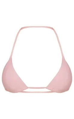 Baby Pink Mix & Match Triangle Bikini Top