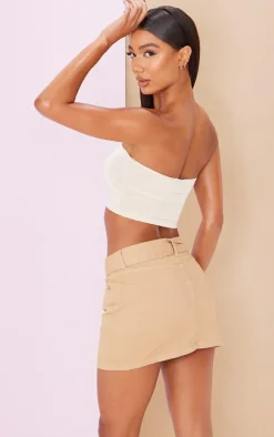 Basic Cream Slinky Bandaeu