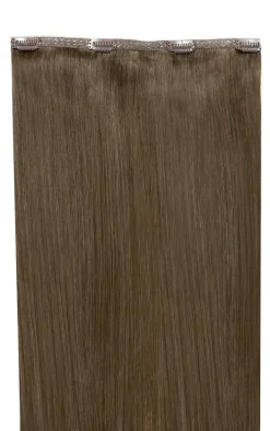 Beauty Works 18 inch Double Hair Set Weft Clip in Extensions Hot Toffee