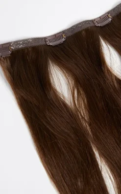 Beauty Works 18 inch Double Hair Set Weft Clip in Extensions Hot Toffee