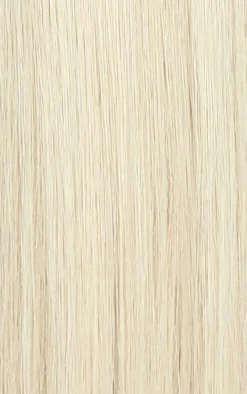 Beauty Works Double Hair Set Weft Clip In 18 Inch Pure Platinum 50 Grams