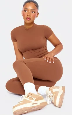 Beige Star Flat Sole Lace Up Sneakers