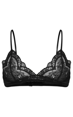 Black Basic Lace Bra