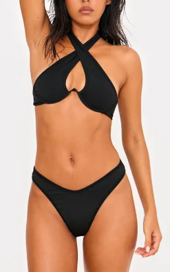 Black Brazilian Bikini Bottoms