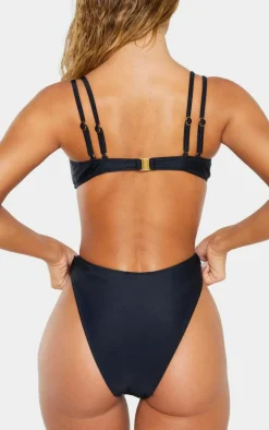Black Brazilian Mini Bikini Bottom