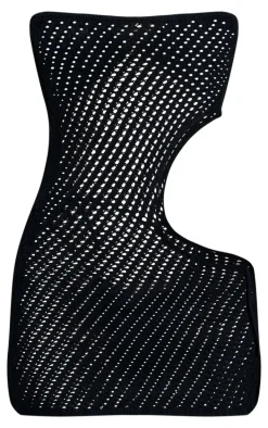 Black Crochet Cut Out Bandeau Mini Beach Dress