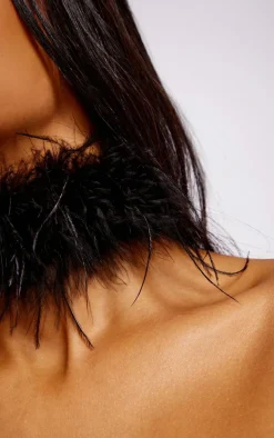 Black Feather Choker