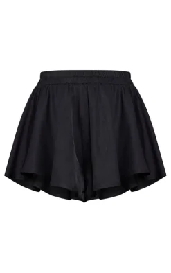 Black Floaty Short