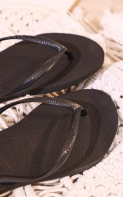 Black Havaianas Slim