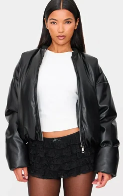 Black Lace Low Rise Frilly Bloomers