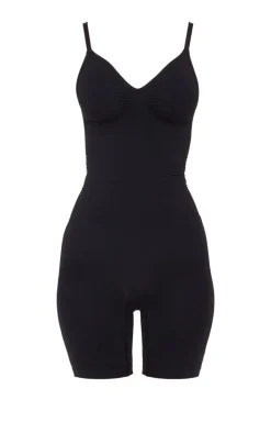 Black Low Back Shapewear Bodysuit