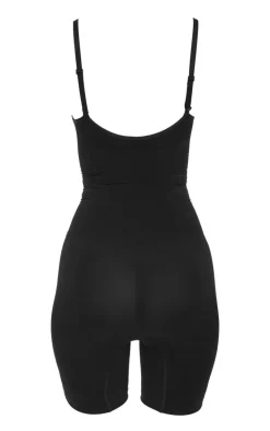 Black Low Back Shapewear Bodysuit