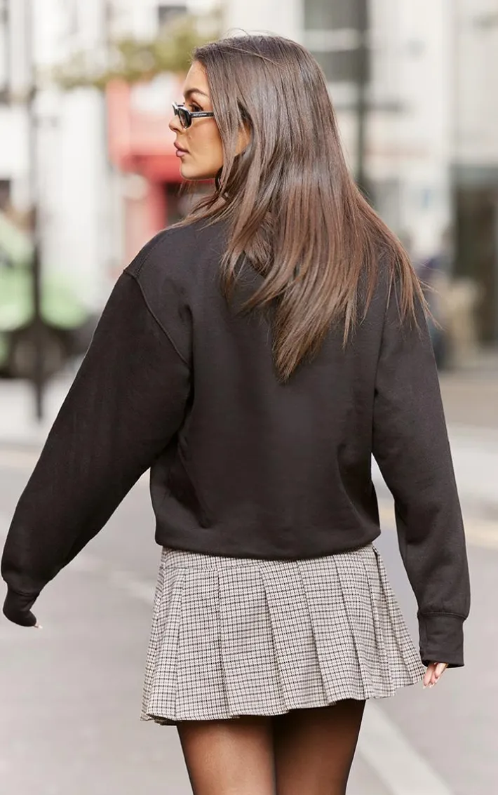 Black Mayfair Athletics Oversized Sweatshirt