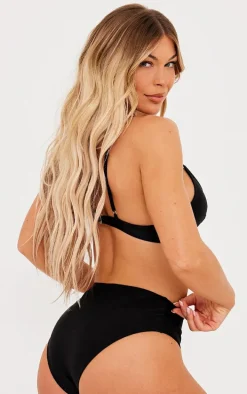 Black Mix & Match High Waist Bikini Bottoms