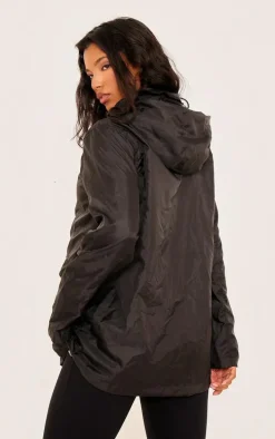 Black Pack A Mac Pocket Detail Jacket