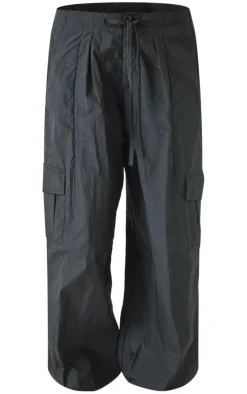 Black Parachute Oversized Shell Cargos