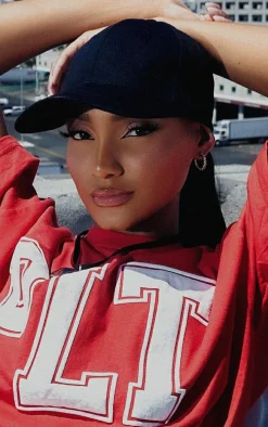 Black Plain Baseball Cap