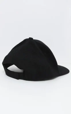 Black Plain Baseball Cap