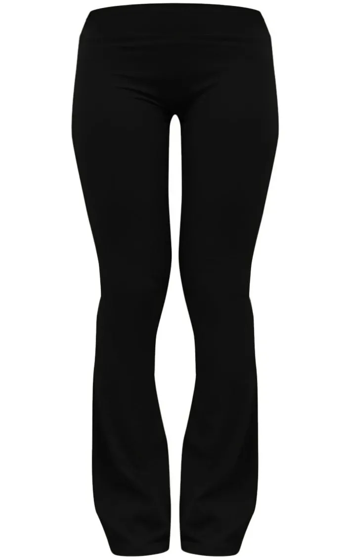 Black Sculpt Flare Yoga Pants