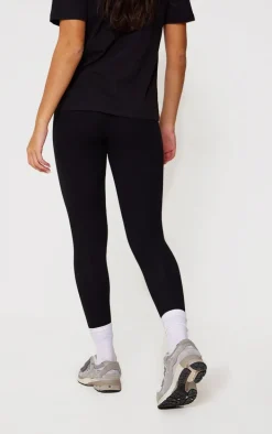 Black Sculpt Ruched Bum Gym Leggings