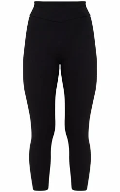 Black Sculpt Ruched Bum Gym Leggings