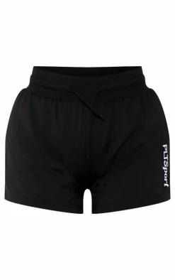 Black Soft Touch Runner Short