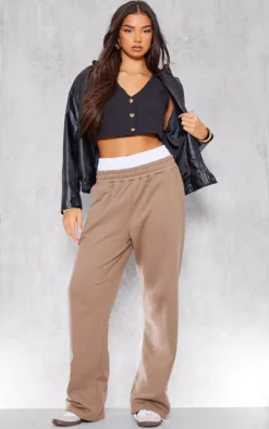 Black Tailored Extreme Crop Vest