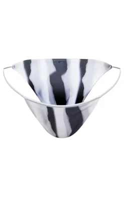 Black Tie Dye Bikini Bottoms