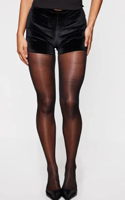 Black Velvet Extreme Hot Pant