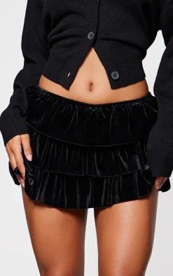 Black Velvet Rara Bloomer Shorts