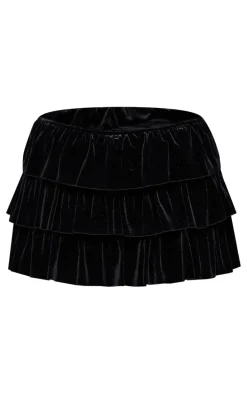 Black Velvet Rara Bloomer Shorts