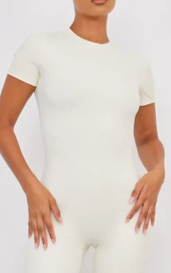 Bone Sculpt Short Sleeve Unitard