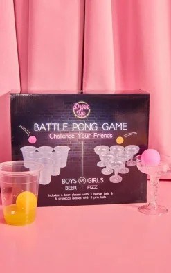 Boys Vs Girls Battle Pong Drinking Game