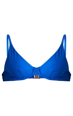 Bright Blue Mix & Match Underwired Bikini Top