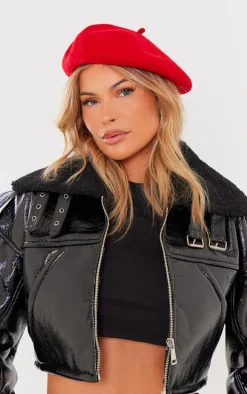 Bright Red Beret
