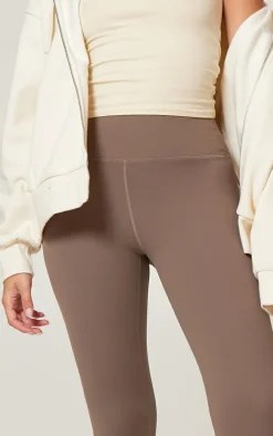 Brown Sculpt High Waist Leggings