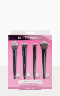 Brushworks Buff And Blend Face Set