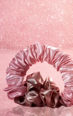 Brushworks Heatless Hair Brush And Scrunchie Curling Set