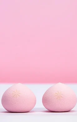 Brushworks Pink Blending Sponge Drops Duo