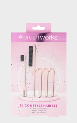 Brushworks Slick & Style Hair Set