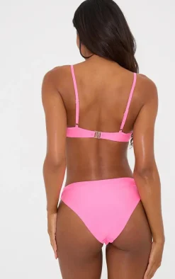 Candy Pink Mix & Match Cheeky Bum Bikini Bottoms