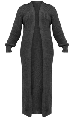 Charcoal Maxi Cardigan