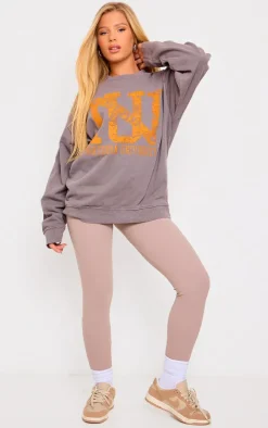 Charcoal Northern University Washed Sweatshirt