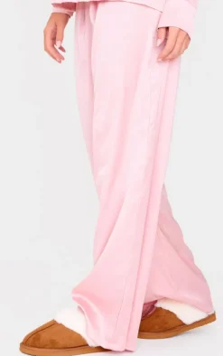 Chestnut Faux Suede Mule Slippers